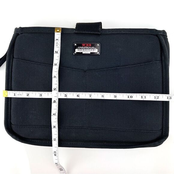 TUMI Black Padded Nylon Pouch Laptop Computer Sleeve Insert 281SD3 - Picture 8 of 8